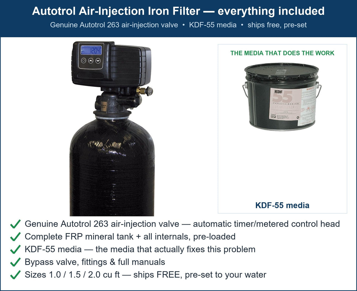 Autotrol Heavy Metals Filter