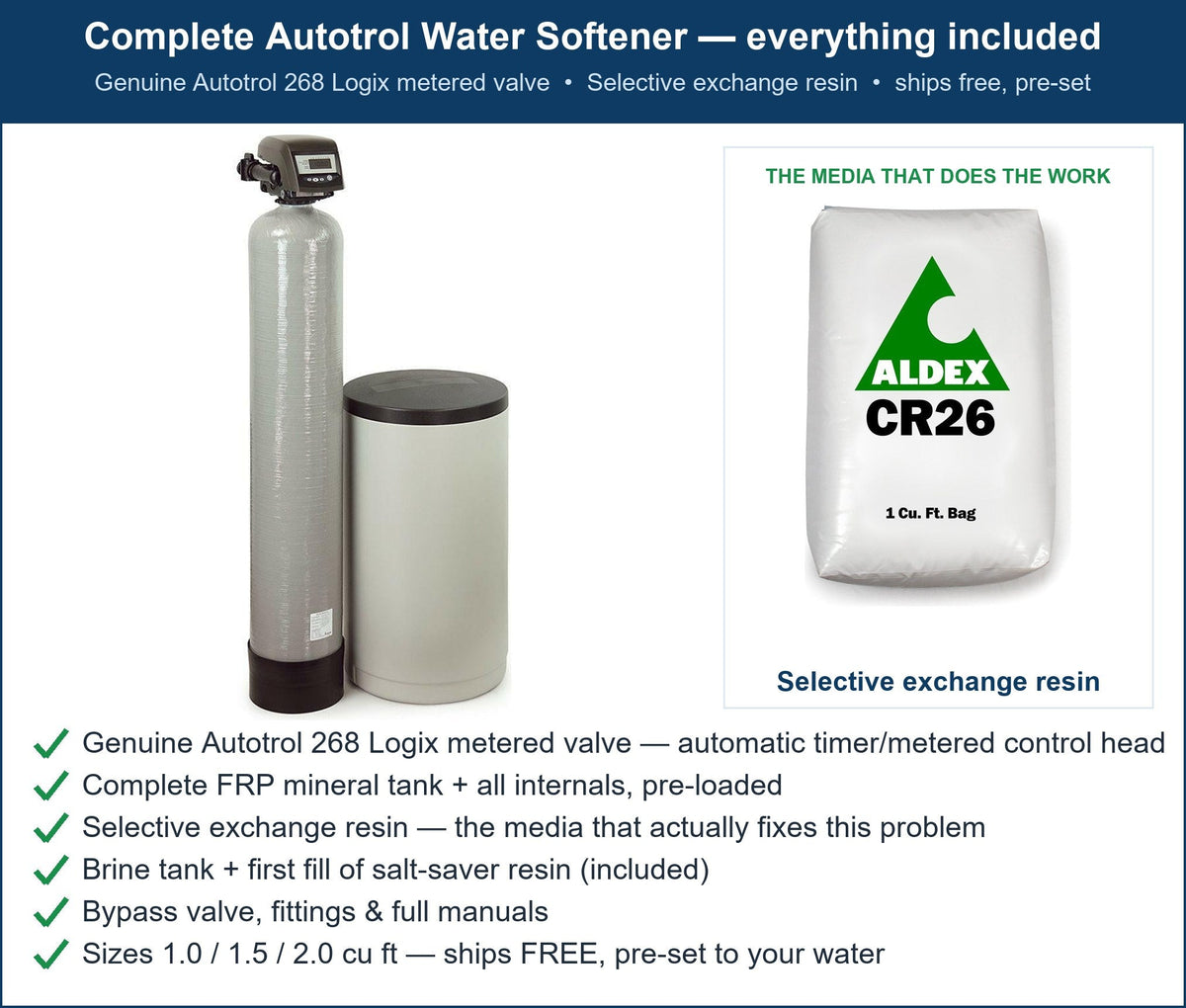 Autotrol Nitrate & Nitrite (Well) Filter