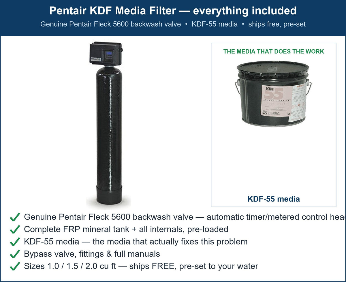 Pentair Bacteria & Coliform (Well) Filter