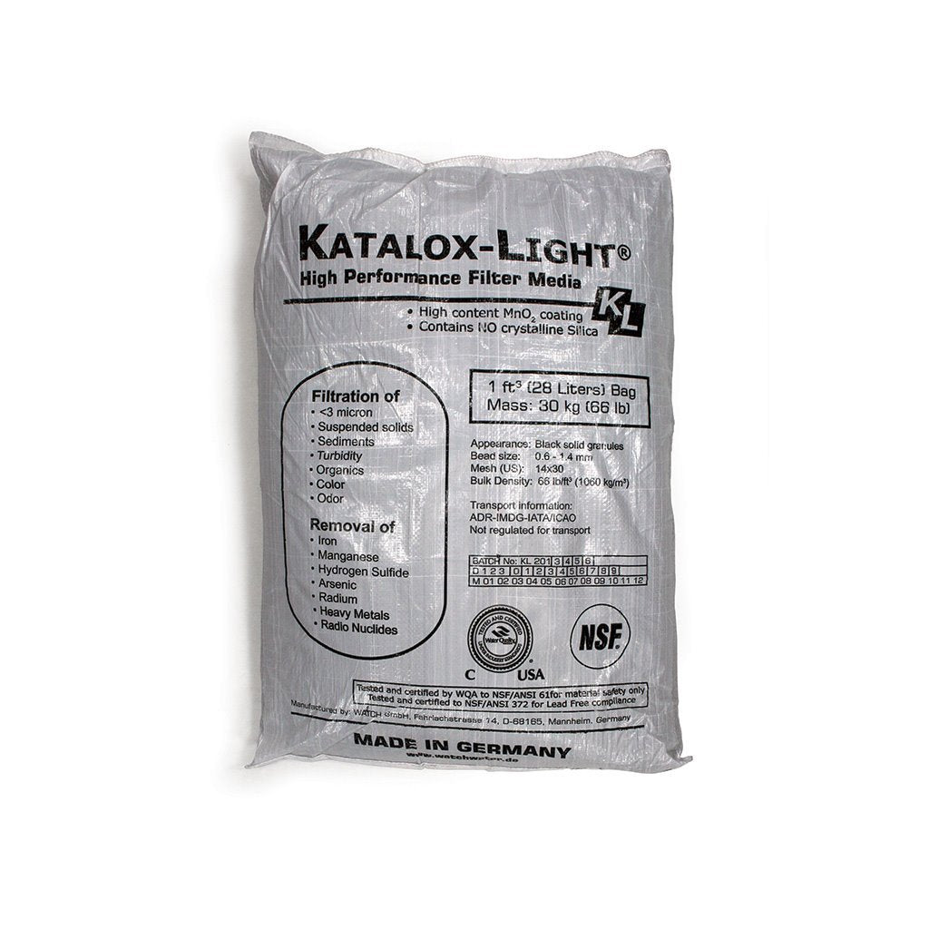 Katalox Light Filt Media, 1 Cu Ft Bag, KATALOX