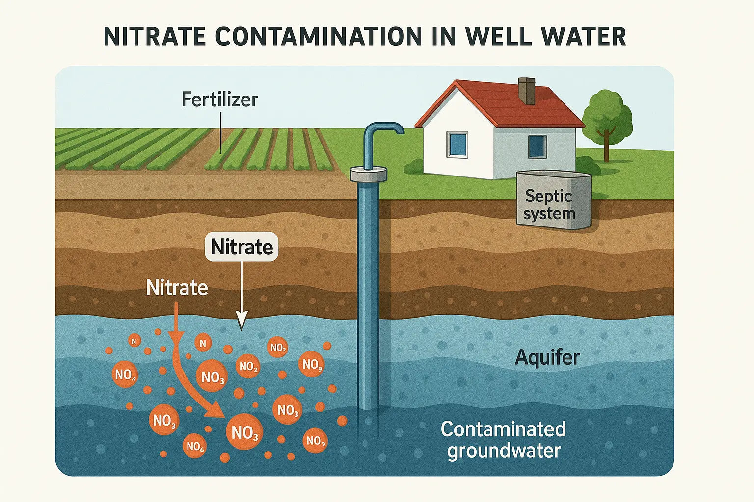 Nitrates-Contamination-in-Well-Water-Health-Risks-and-Solutions Water Softener Plus