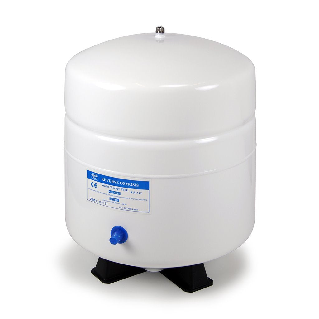 3.2 Gallon White Reverse Osmosis Storage Tank — NSF-3.2, NSF 3.2 Gal Capacity RO Tank, White, PAE132W