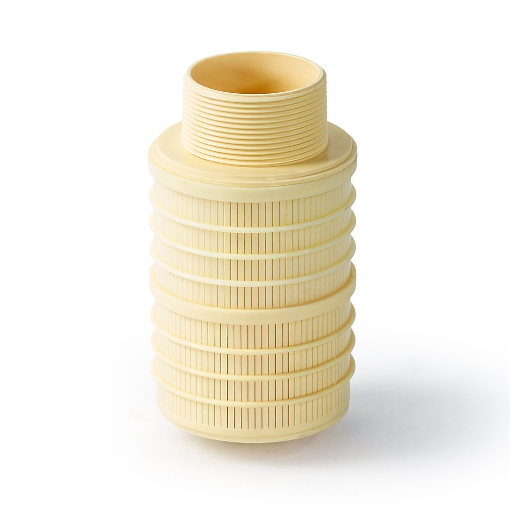 Plastomer bottom diffuser with 2 NPT x 4.96 size — PLR2A-2-4.96, Plastomer 2nptx4.96 Bottom Diffuser, R2A.0.2.126.2NPT