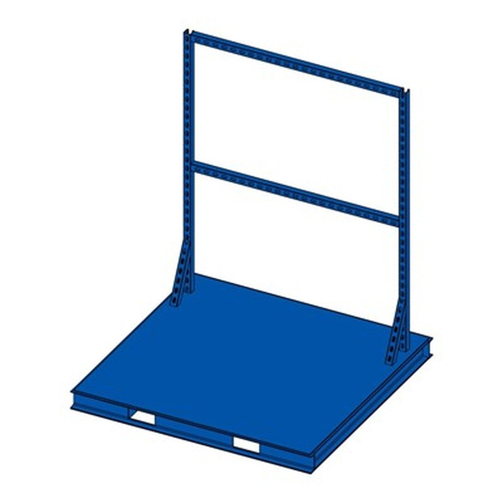 Skid para Tanque de Fibra de Vidro 42" - Unidade Única