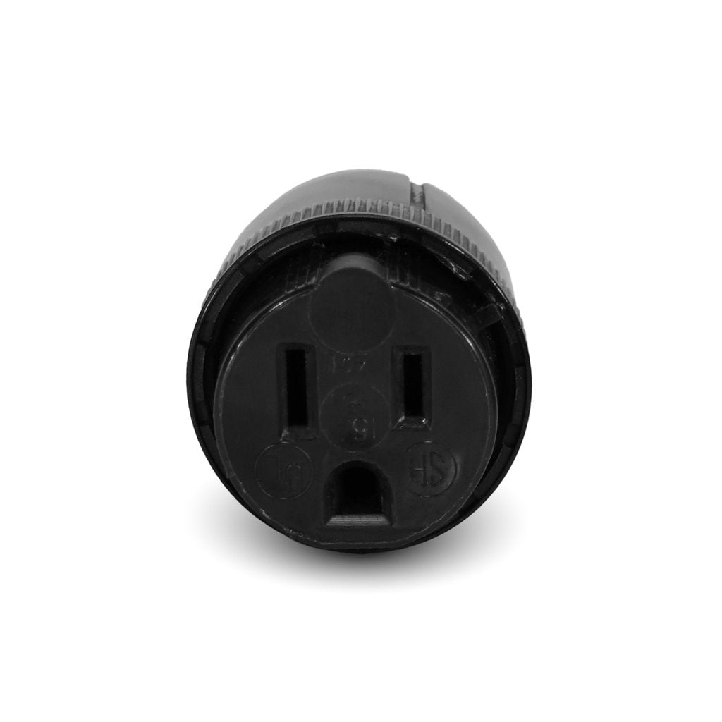 5296-BK, 110V, 15AMP Female Receptacle, 5926-BK