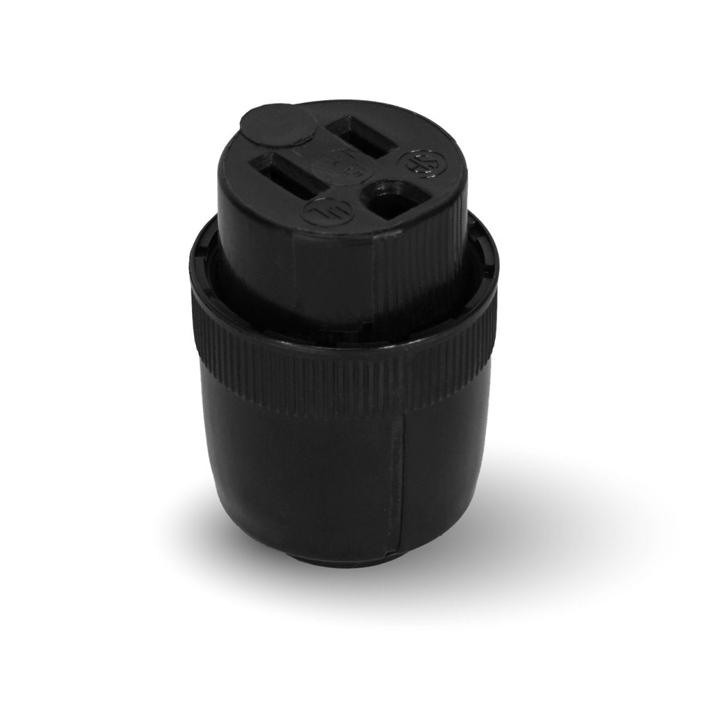 5296-BK, 110V, 15AMP Female Receptacle, 5926-BK
