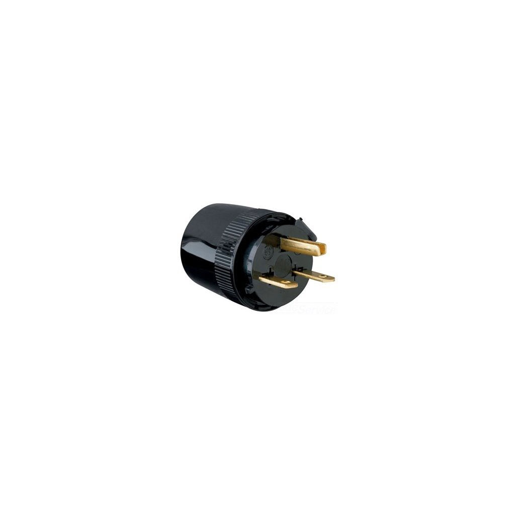 5666-BK, 220V, 15 AMP Male Receptacle, 5666-BK