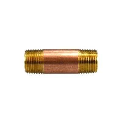 Brass Nipple, 3/4" x 2"