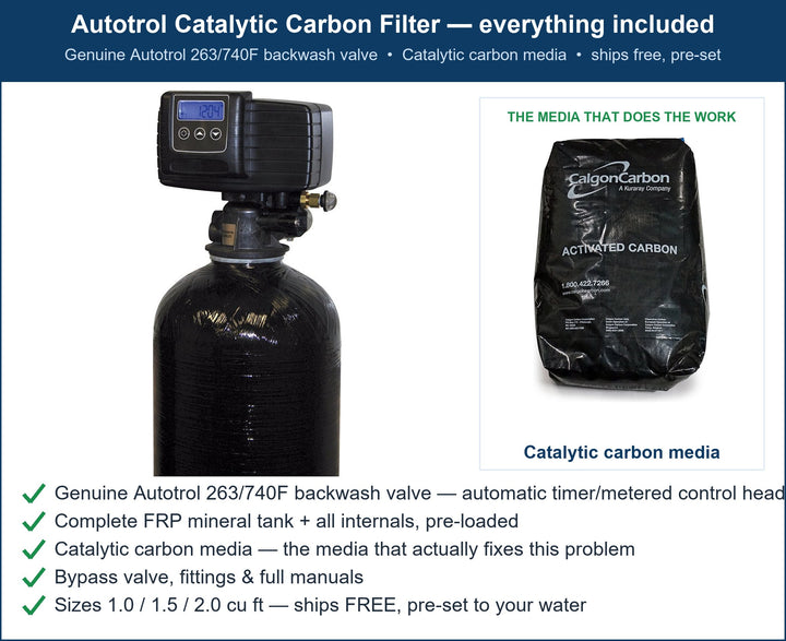 Autotrol Chlorine Taste & Smell Filter