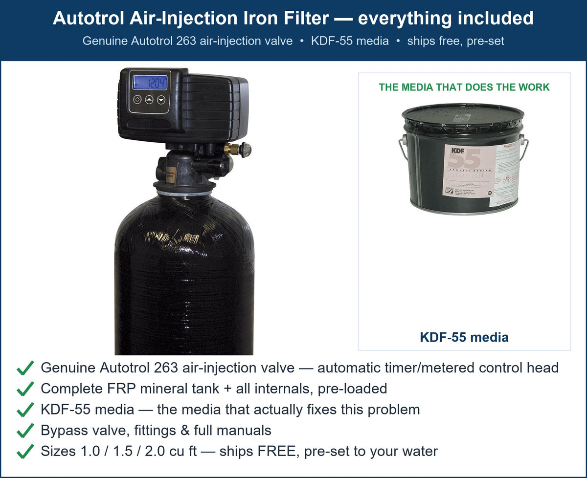 Autotrol Heavy Metals Filter