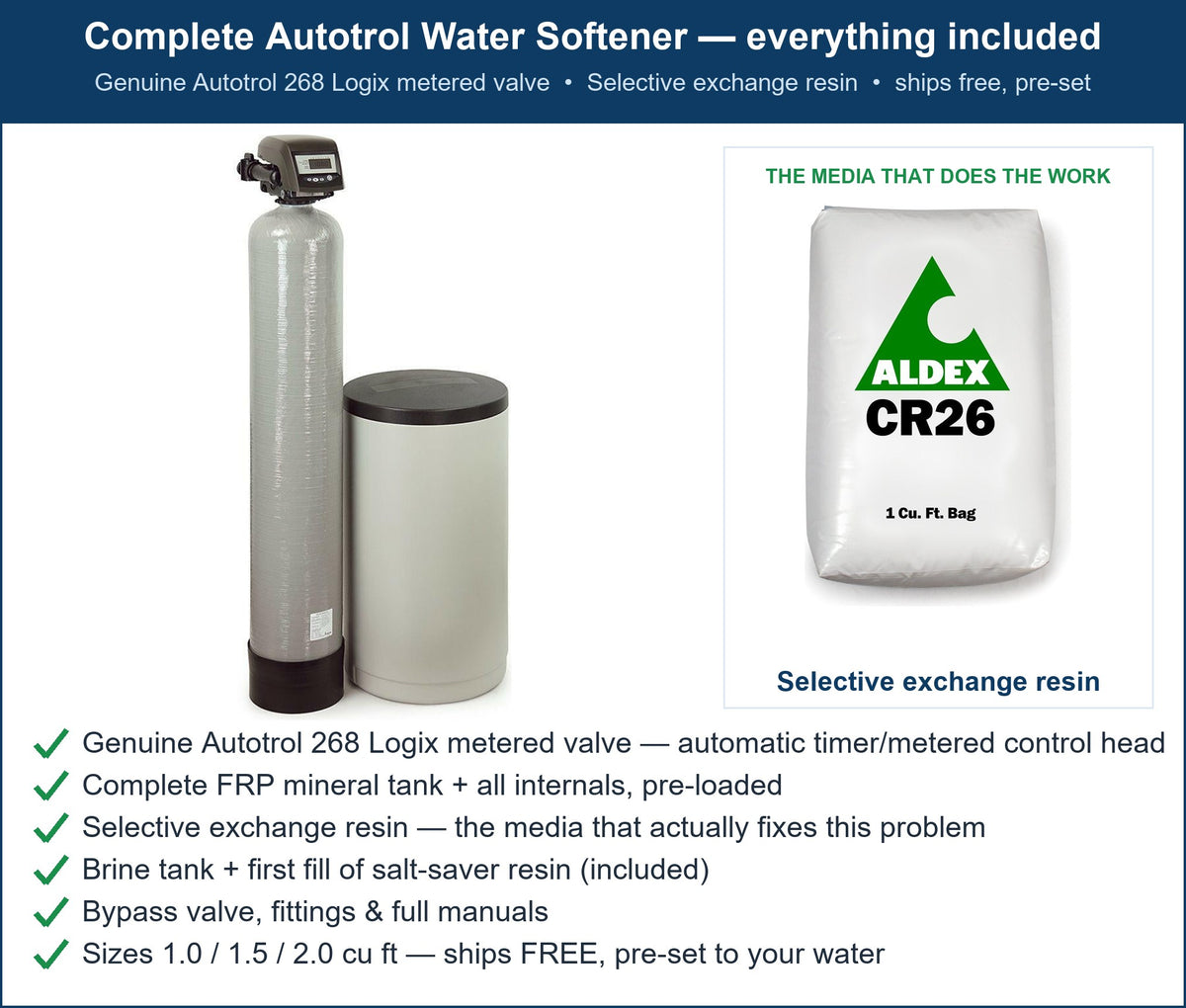 Autotrol Nitrate & Nitrite (Well) Filter