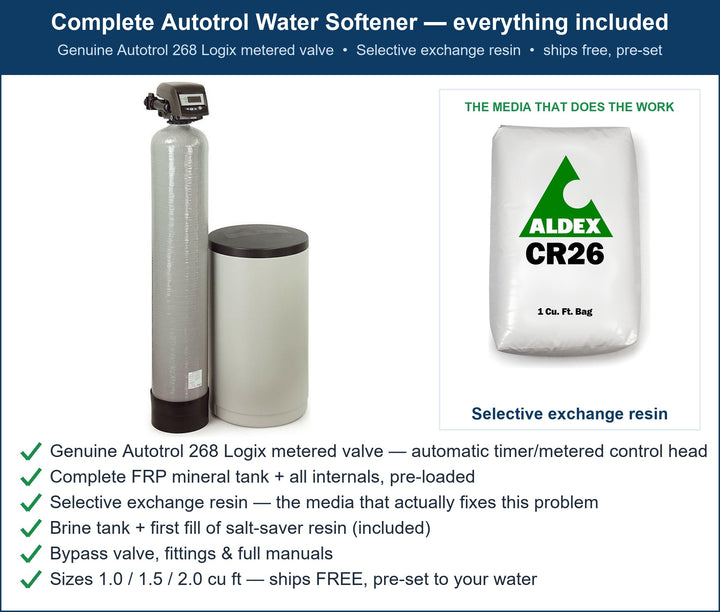 Autotrol Nitrate & Nitrite (Well) Filter