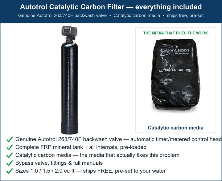 Autotrol VOCs & Industrial Chemicals Filter