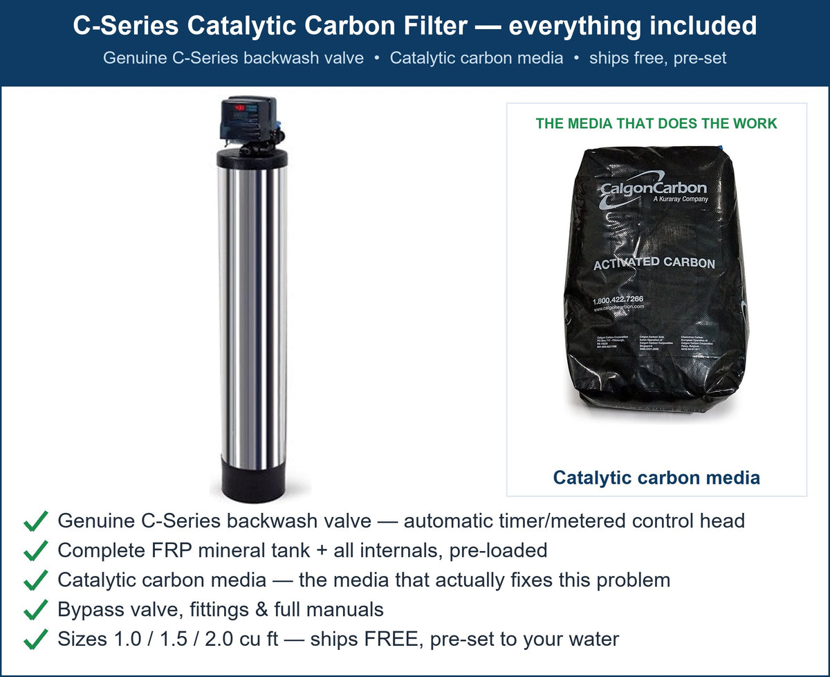 C-Series Chlorine Taste & Smell Filter