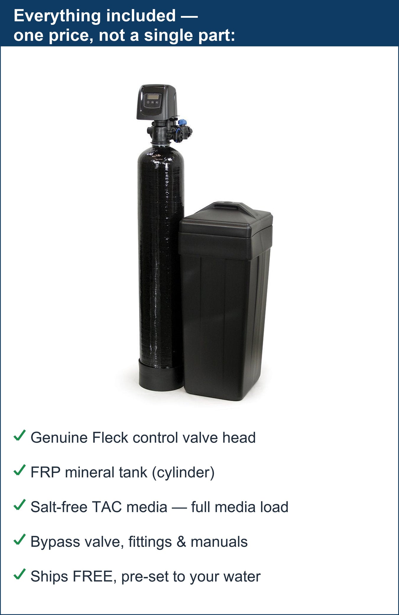 Fleck Salt-Free Scale Control System