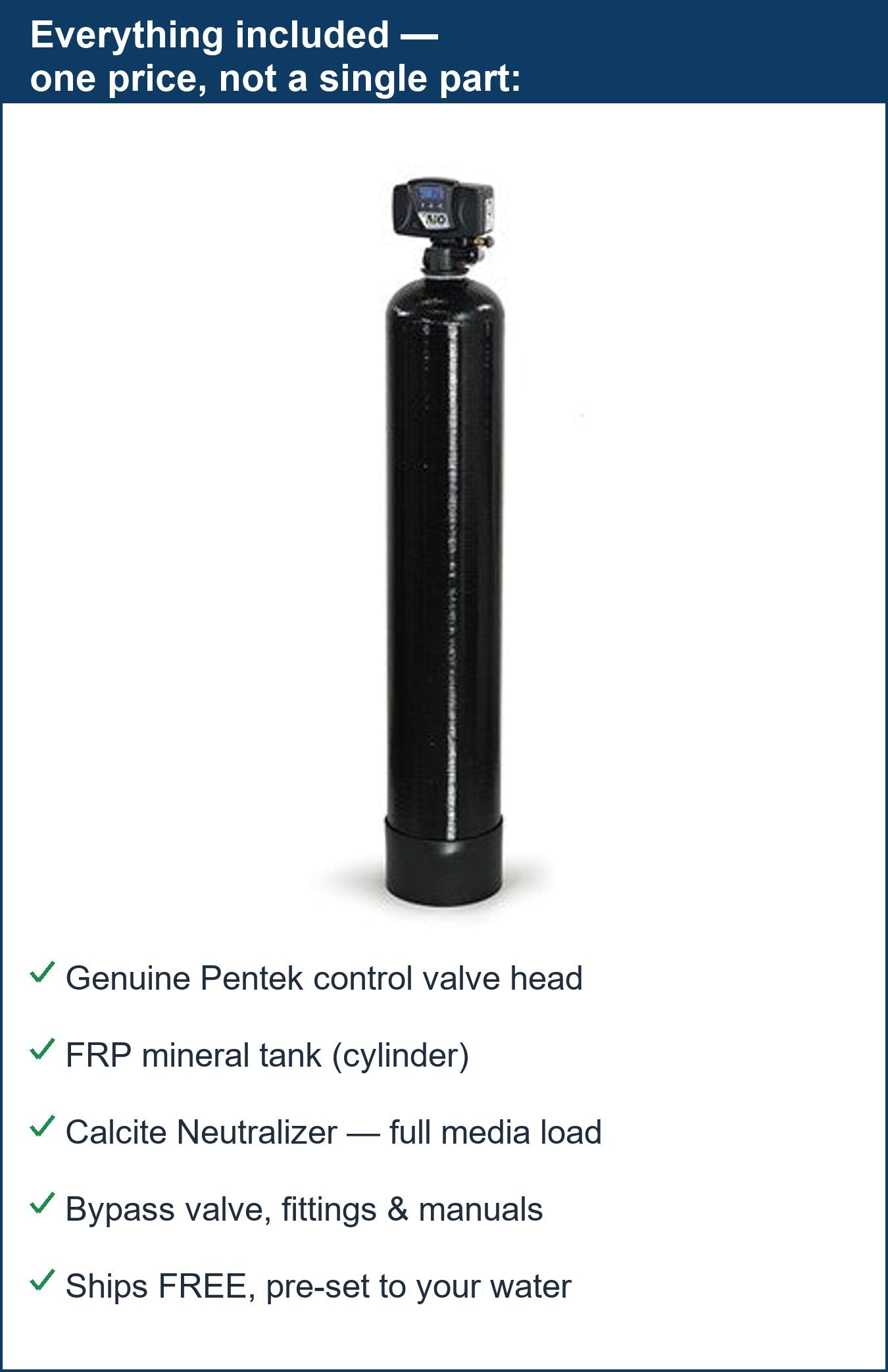 Pentek Blue-Green Copper Stains System