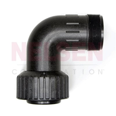 Nelsen 2" Plastic 90 Deg Male Adapt(Each)