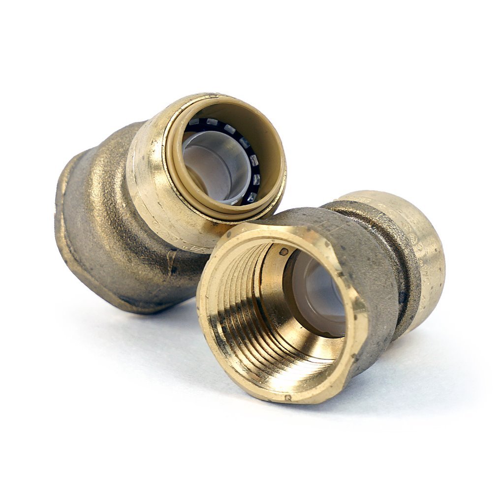 CS-07-SHARK, Connector-3/4" Br Sharkbite Straight (2), CS-07-SHARK