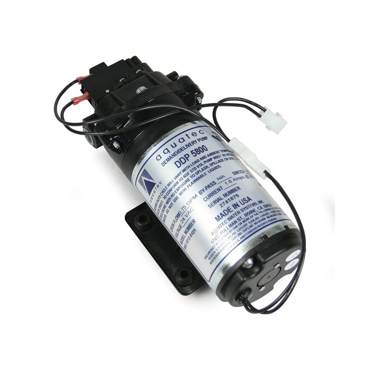 Reliable Aquatec Delivery Pump for Efficient Residential RO System Performance