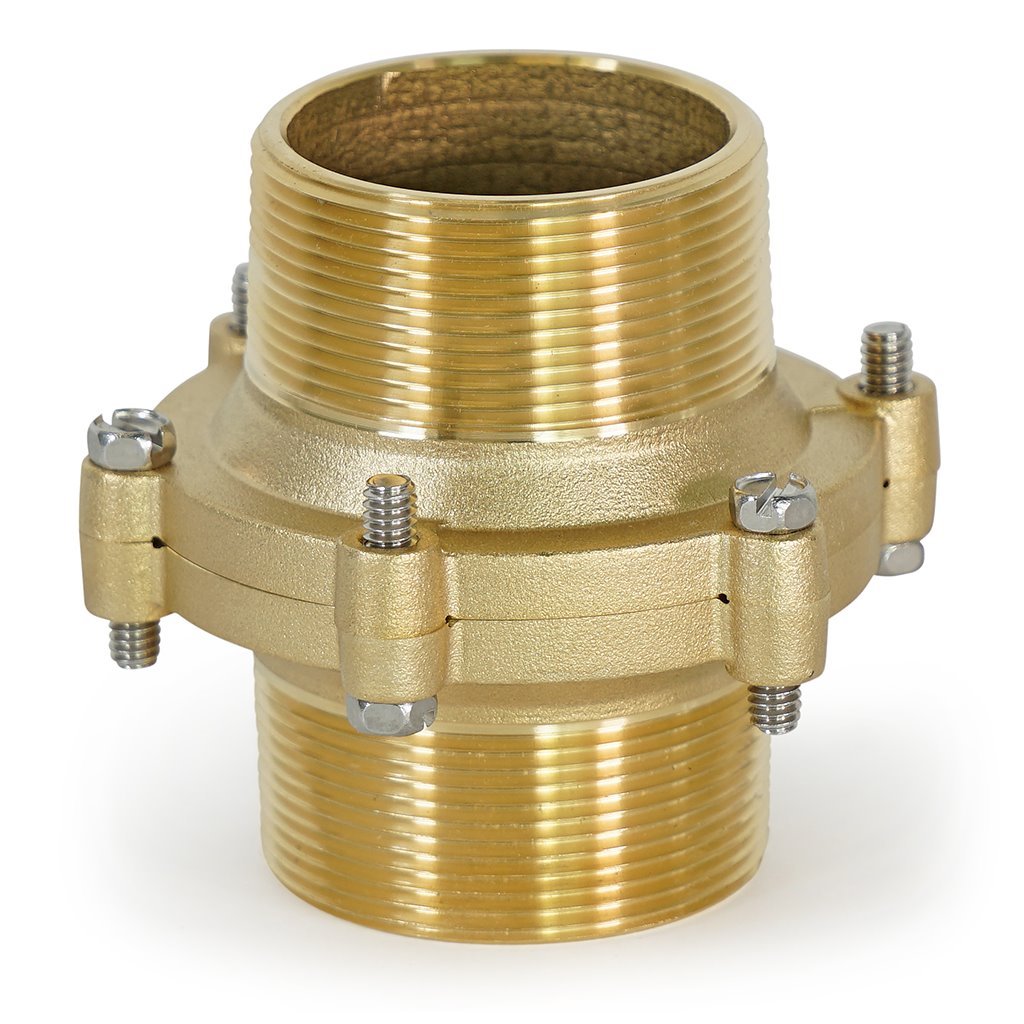 DLFC20-00, Fleck 2 Brass DLFC 4 Button, No Buttons, 60711-01