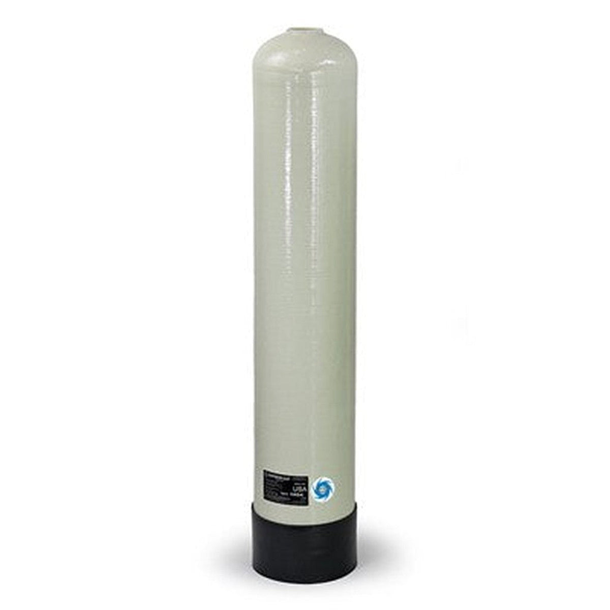 Vortech 8x44 Aluminum Tank with Flush Distributor — ENPT0844-N-VORTECH-F, =Vortech Tnk,08x44 Alm. w/Flush Distribu,