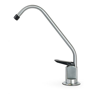 Faucet, 1/4" Long Reach Brushed Chrome