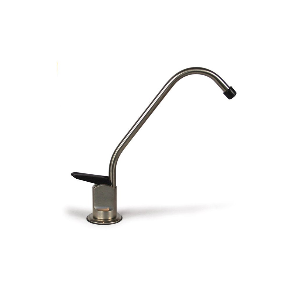 F02-LR-BN, Faucet,1/4" Long Reach Brushed Nickel, QMP102BN