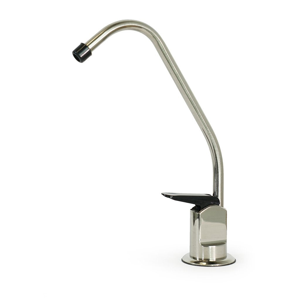 F02-LR-BS, Faucet, 1/4 Lng. Reach Brushed Stainless, QMP102BSS