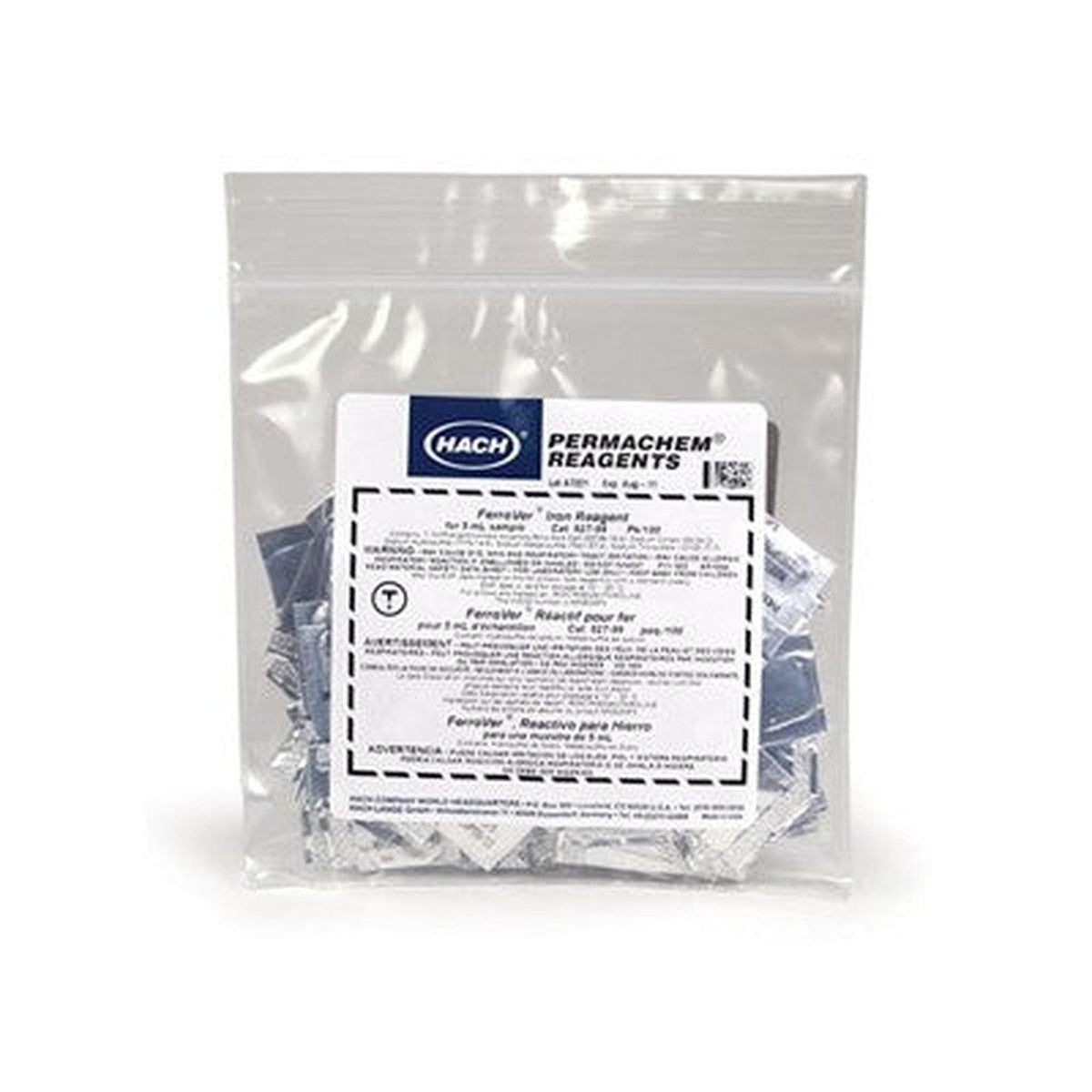 FerroVer® Iron Reagent Pillows, pk/100