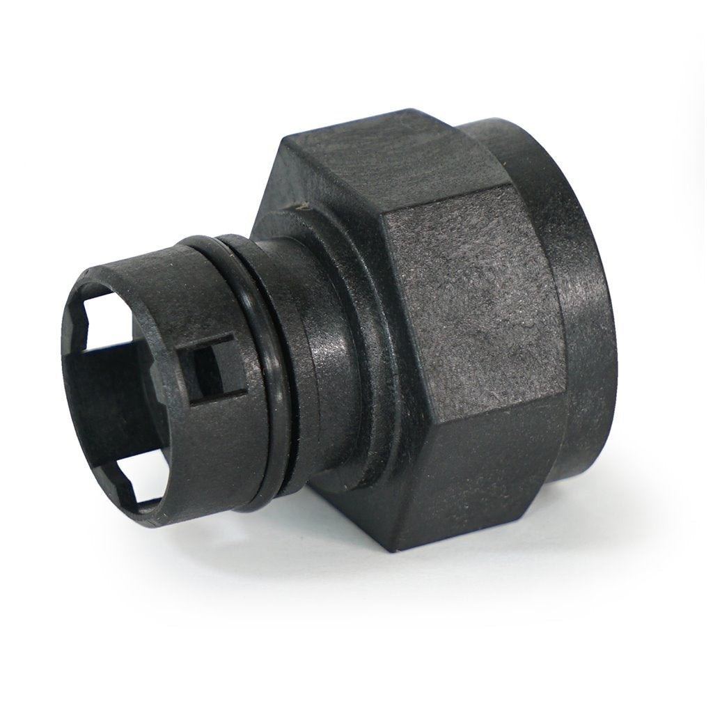 FL25BW-0.0, Fleck Plastic DLFC, 0.0 GPM (Blank), 60705-00