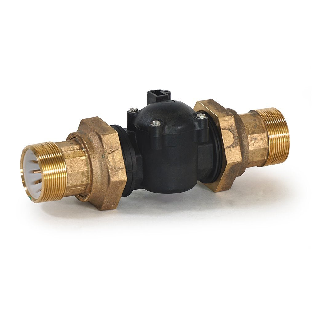 FL3200-2-ELEC-PL, Fleck 2" Elect Meter, Plastic Bdy & Npls, 60625