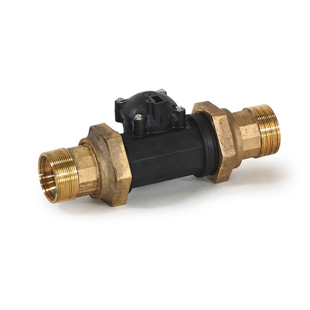 FL3200-2-ELEC-PL, Fleck 2" Elect Meter, Plastic Bdy & Npls, 60625