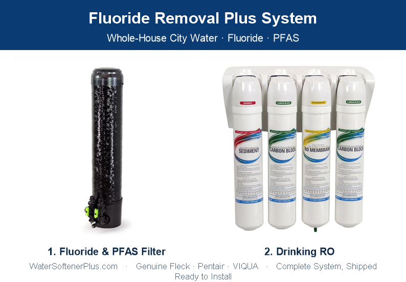 Fluoride Removal Plus System