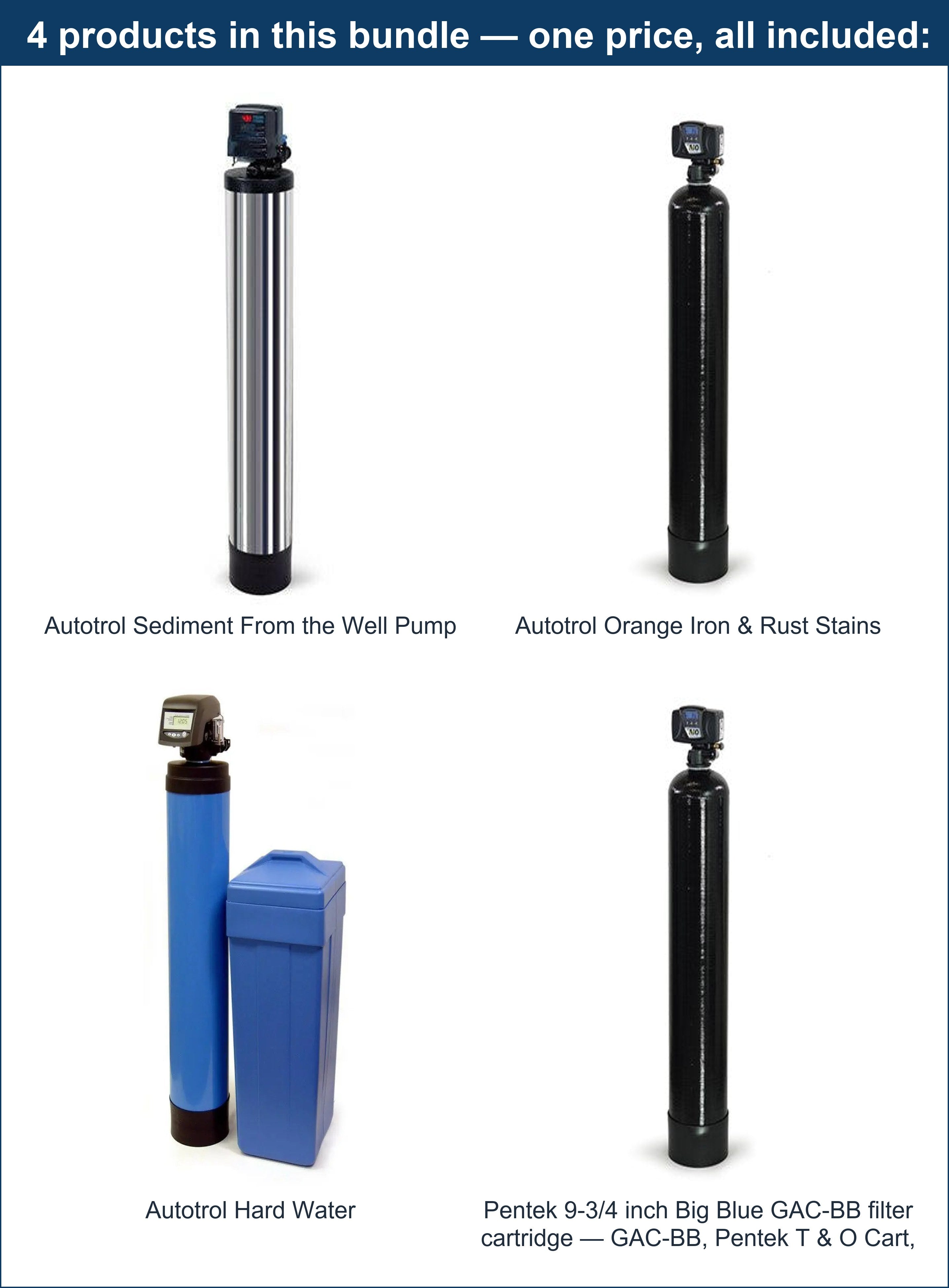 Autotrol Iron & Odor Well System
