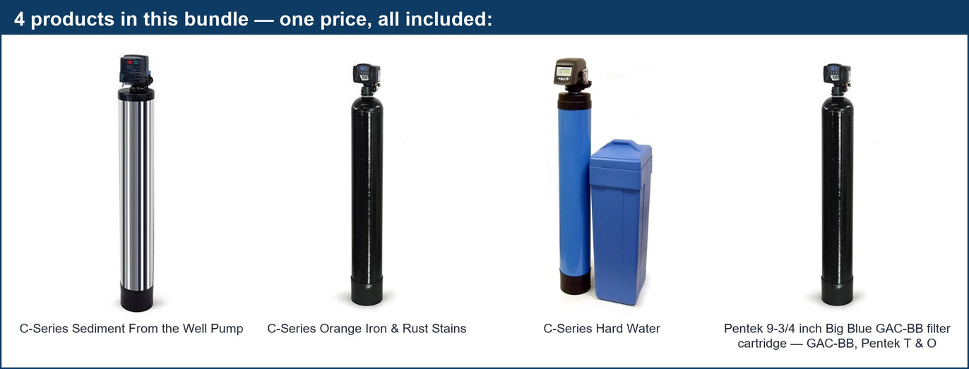 C-Series Iron & Odor Well System