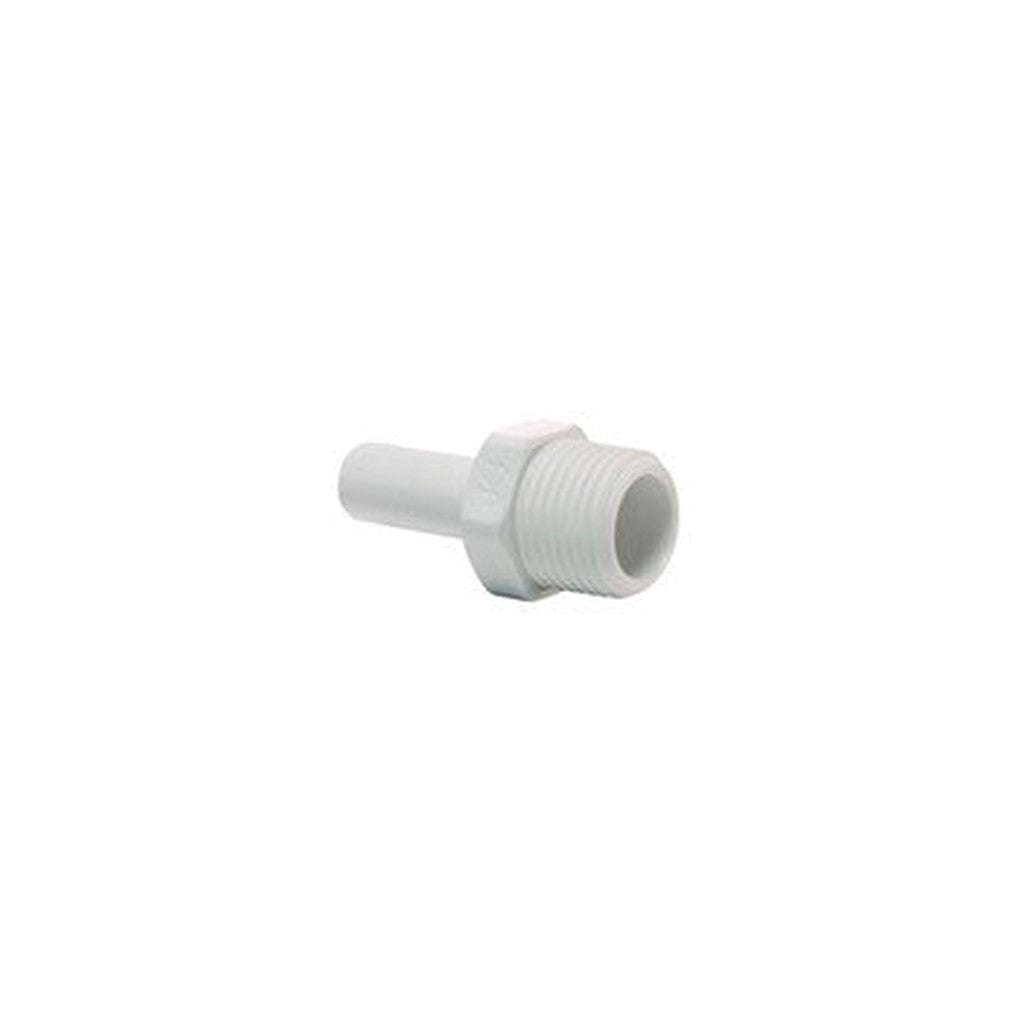 Adaptador John Guest StemxM 3/8" x 1/4" para Instalações Compactas