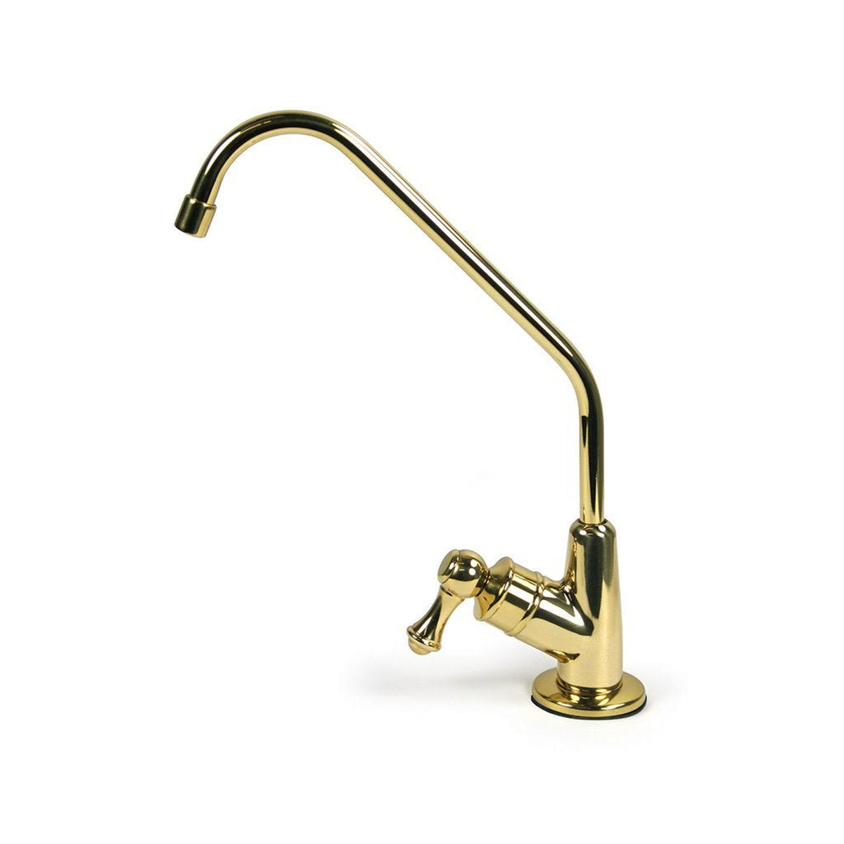Premium Lead-Free Designer Faucet with Polished Brass Finish for Residential RO Systems - Enhance Durability and Style