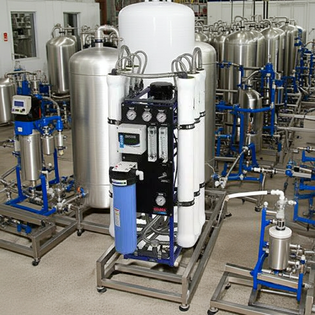 10,000 GPD Commercial Reverse Osmosis Water Softener Plus
