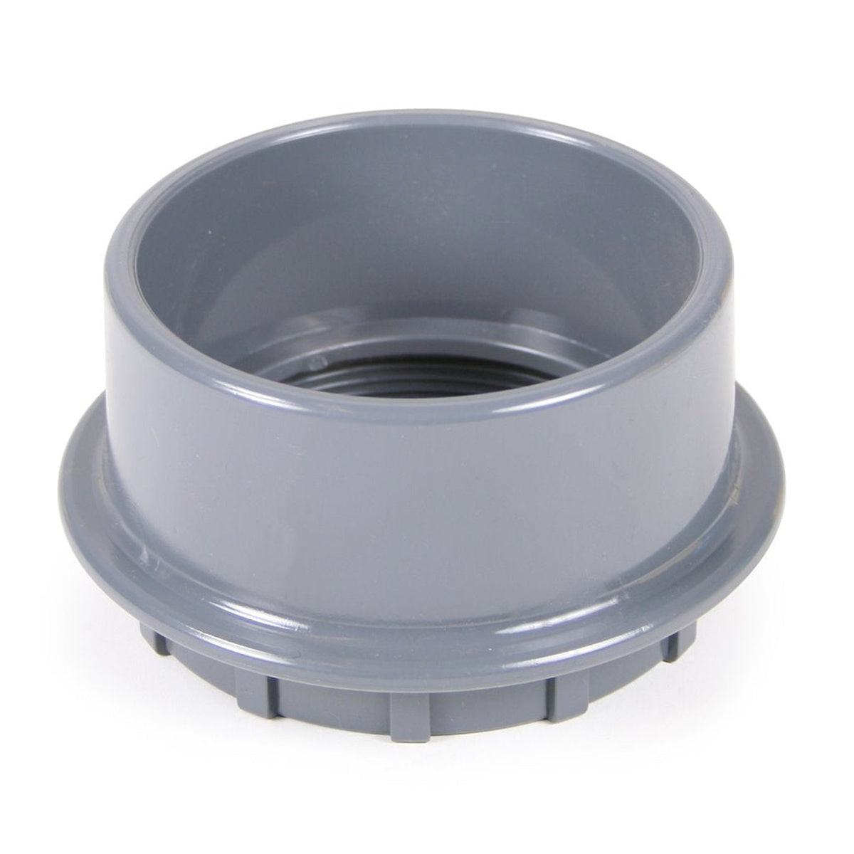 Durable Plastomer 3" PVC 90 Socket Hub Adapter for Reliable Mineral Tank Connections