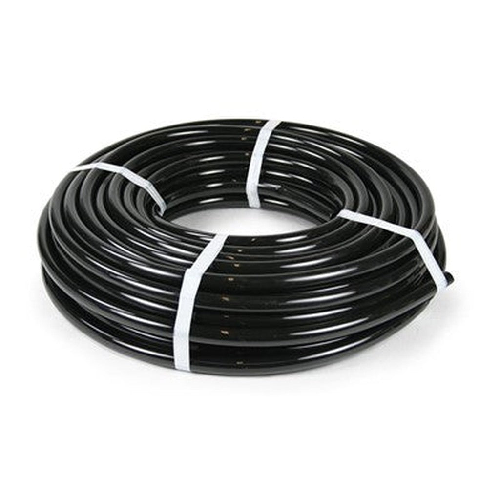 Poly Tubing, Black, 1/2" OD x 3/8" ID
