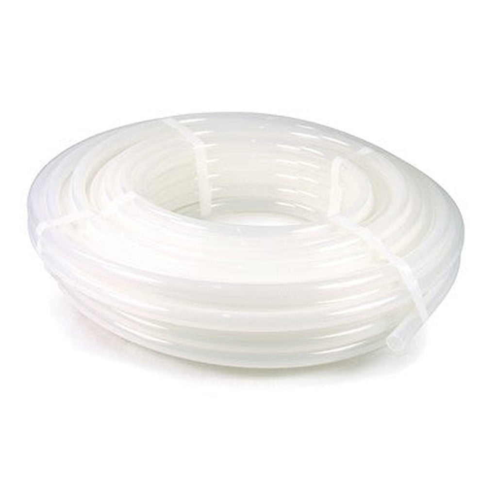 Poly Tubing, Natural 1/2" OD x 3/8" ID
