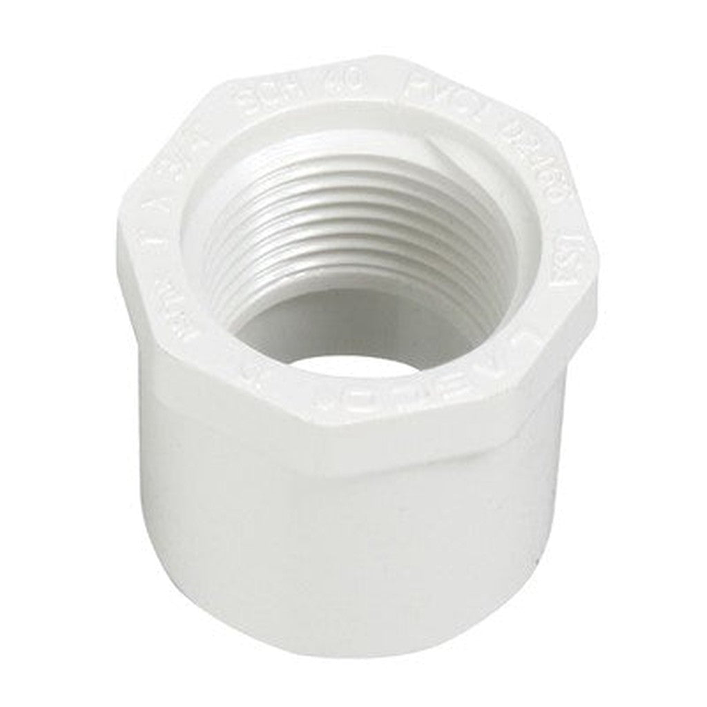 PVC Bushing, SxF 1 x 3/4