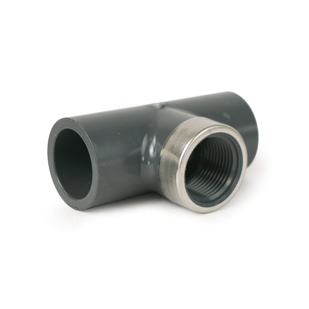 Durable PVC Tee 3/4" Female Branch for Reliable Water Treatment Systems