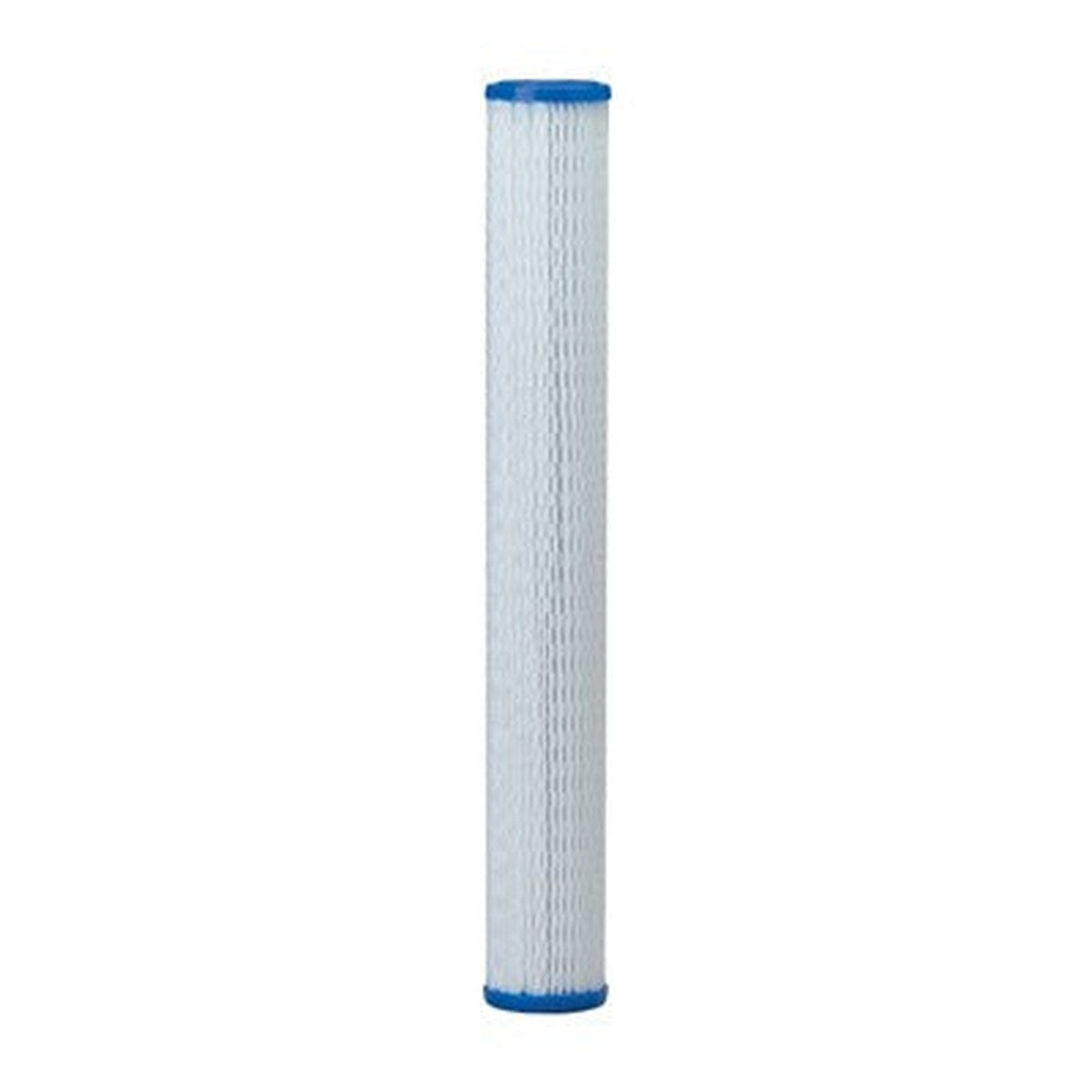 20-inch Pentek pleated 30-micron big blue filter cartridge — R30-20BB, Pentek Pleated Ser Crtg, 20", 30 mic, BB, 155430-43