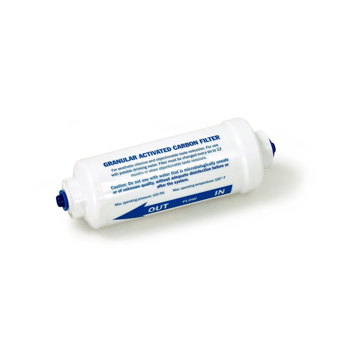 Reliable Microline Inline Cart for Residential RO Systems - Ensures Clean, Efficient Water Flow