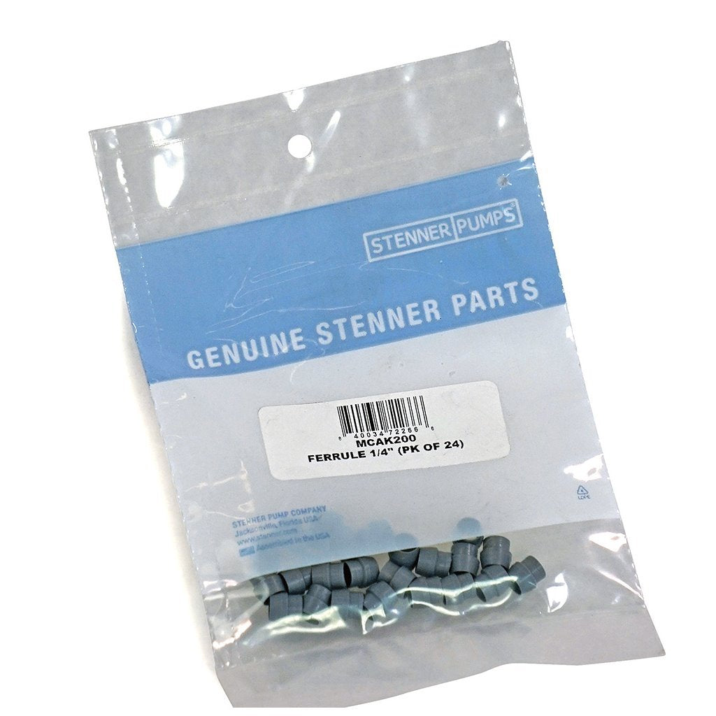 STMCAK200-24, Stenner 1/4 Ferrules (24-Pk), MCAK200