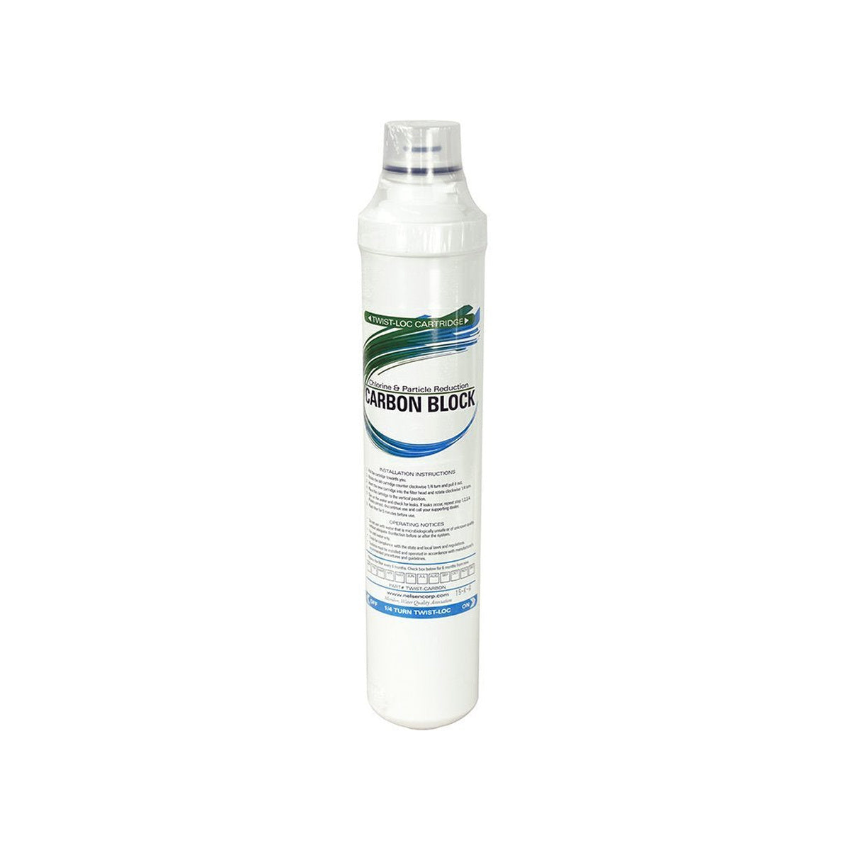 Optimize Your Residential RO System with the TWIST-CARBON Twist-Loc Carbon Cart for Superior Filtration and Longevity