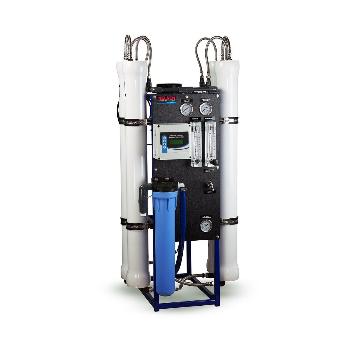 WSP 10000 GPD Reverse Osmosis System - Four Membranes, 4x40"