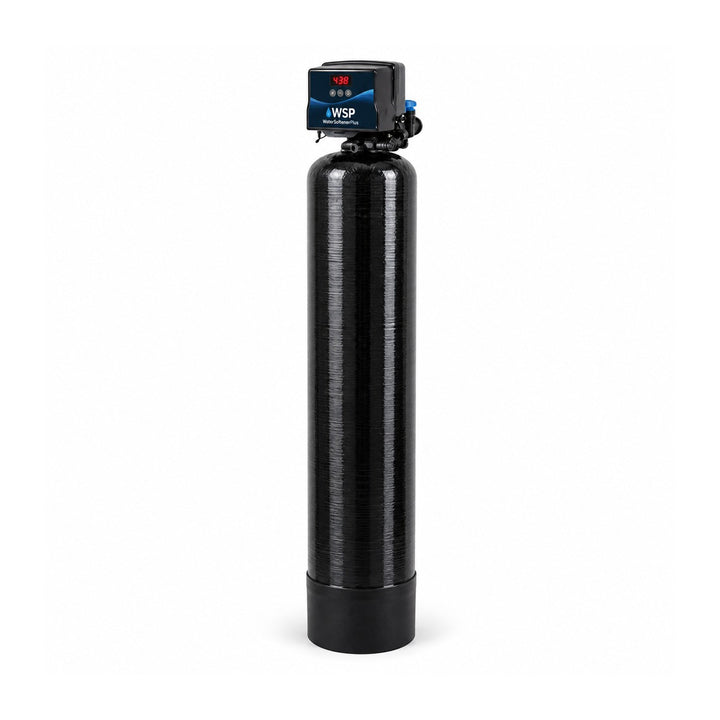 Nelsen Connected C-Series sulfur AIO filter system with WSP Mylar control head and one assembled 10x44 inch black polyglass tank
