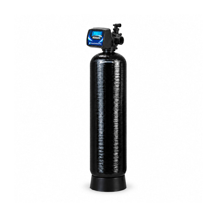 Nelsen 210,000 Grain Metered Commercial (NWS20) Water Softener — complete metered single mineral tank with WSP Mylar valve; brine tank sold separately